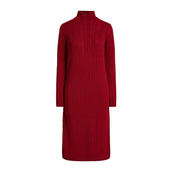 【送料無料】 アグノラ レディース ワンピース トップス Midi dresses Red|asty