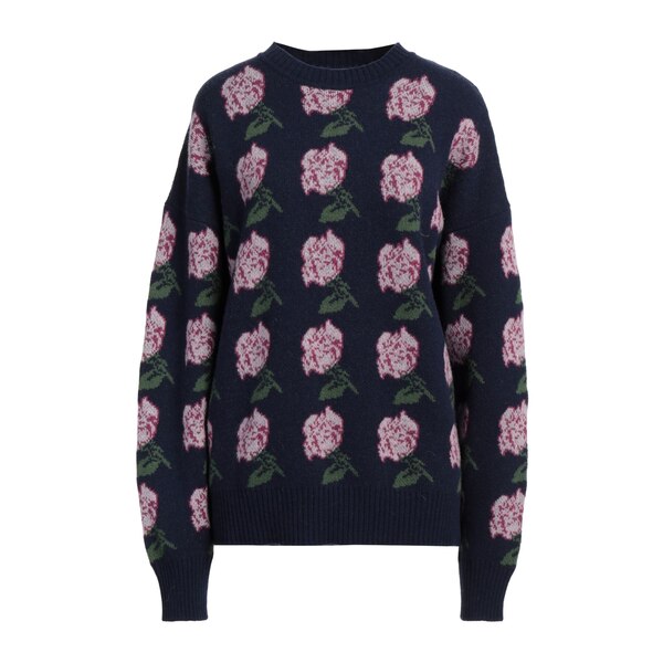 【送料無料】 エムエスジイエム レディース ニット\u0026セーター アウター Sweaters Blue