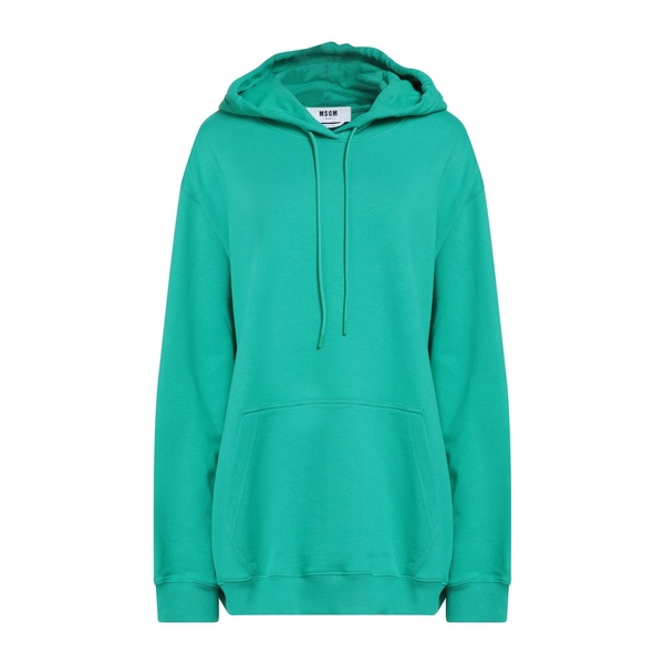【貨物輸送無料】 エムエスジイエム レディース パーカー・スウェットシャツ アウター Sweatshirts Green