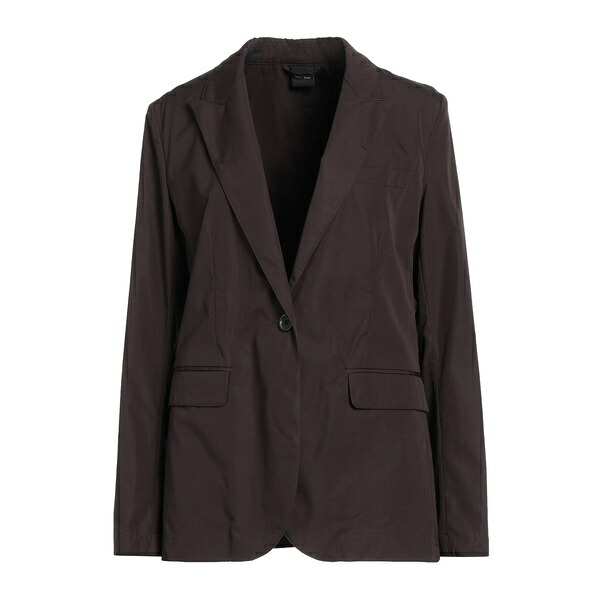 【送料無料】 アスペジ レディース ジャケット＆ブルゾン アウター Blazers Brown