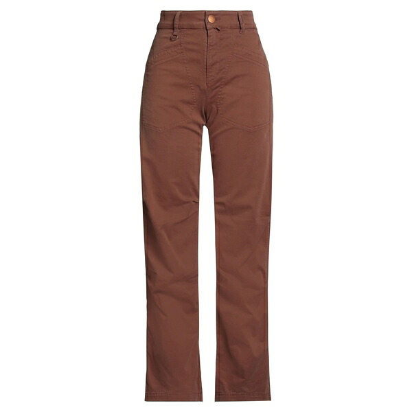 【送料無料】 ハイ レディース カジュアルパンツ ボトムス Pants Brown