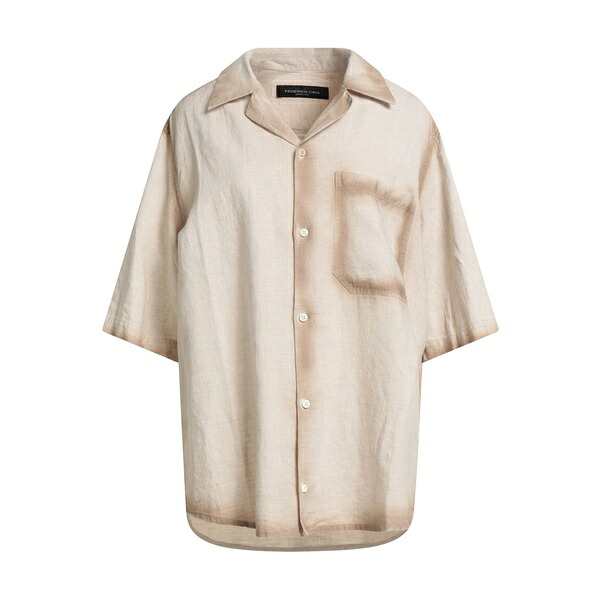 【送料無料】 フェデリコ チーナ レディース シャツ トップス Shirts White