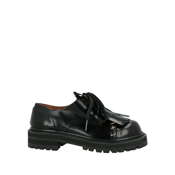 【送料無料】 マルニ レディース オックスフォード シューズ Lace-up shoes Black
