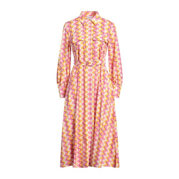 【送料無料】 マレーラ レディース ワンピース トップス Midi dresses Orange