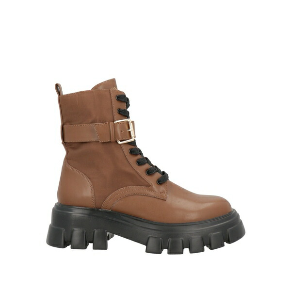 【送料無料】 ツインセット レディース ブーツ シューズ Ankle boots Brown