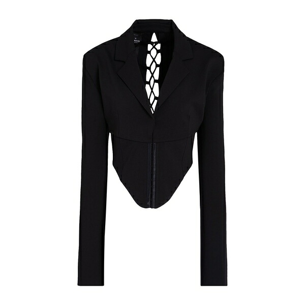 【貨物輸送無料】 ピンコ レディース 上衣＆上衣 アウター Blazers Black