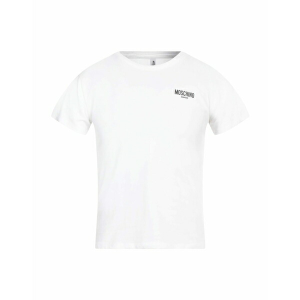 【送料無料】 モスキーノ メンズ Tシャツ トップス T-shirts White 14,414円