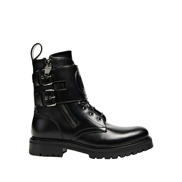 【貨物輸送無料】 バルマン メンズ ブーツ シューズ Ankle boots Black