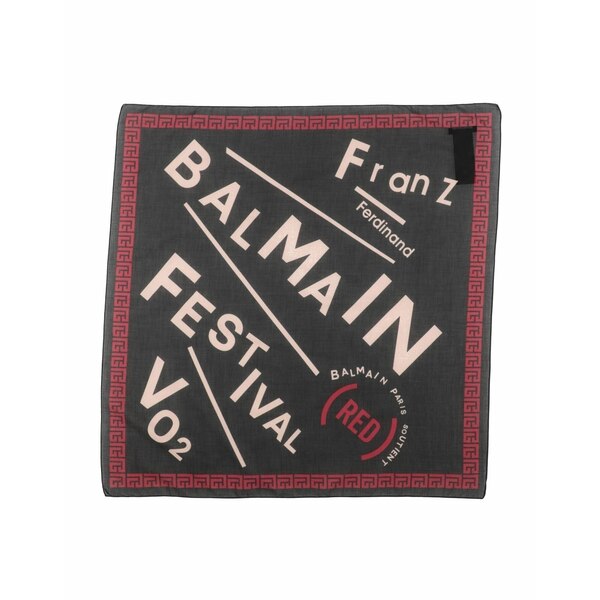 BALMAN  PARIS ストール　　1枚 楽天市場】バルマン BALMAIN メンズ 小物 ストール マフラー