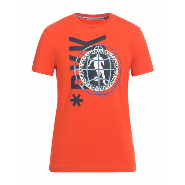 【送料無料】 ビッケンバーグス メンズ Tシャツ トップス T-shirts Orange