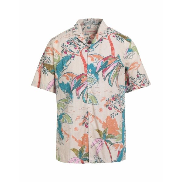 【送料無料】 レボリューション メンズ シャツ トップス Shirts Pink