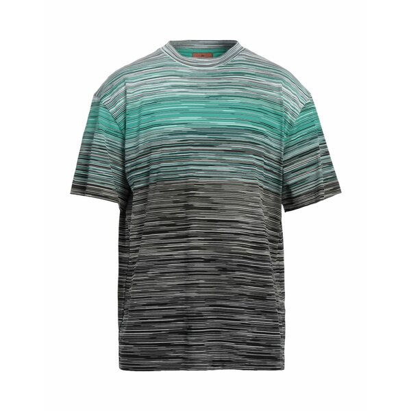【送料無料】 ミッソーニ メンズ Tシャツ トップス T-shirts Green 27,170円