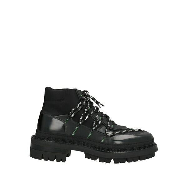 【送料無料】 ディースクエアード メンズ ブーツ シューズ Ankle boots Black｜asty
