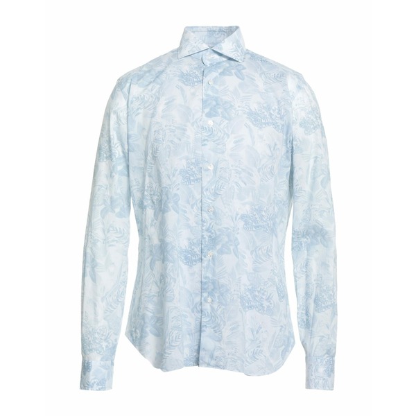 【送料無料】 ダンディライフ バイ バルバ メンズ シャツ トップス Shirts Azure