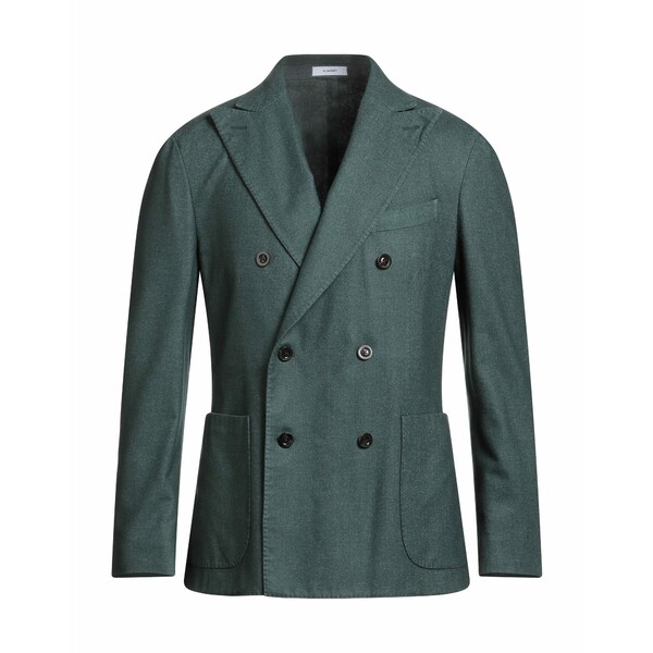 【送料無料】 ボリオリ メンズ ジャケット&ブルゾン アウター Blazers Green