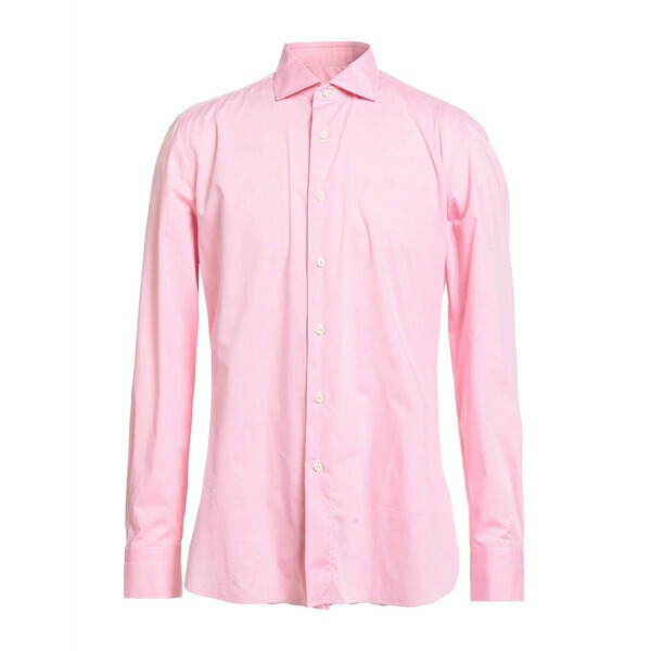 【送料無料】 ボリオリ メンズ シャツ トップス Shirts Pink
