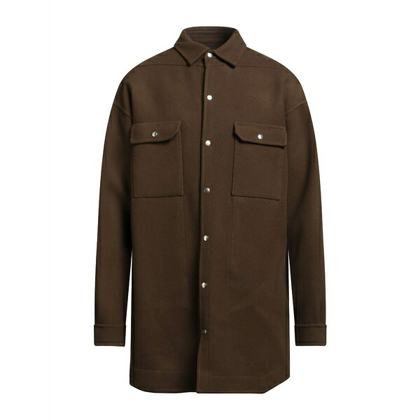 【送料無料】 リックオウエンス メンズ シャツ トップス Shirts Green