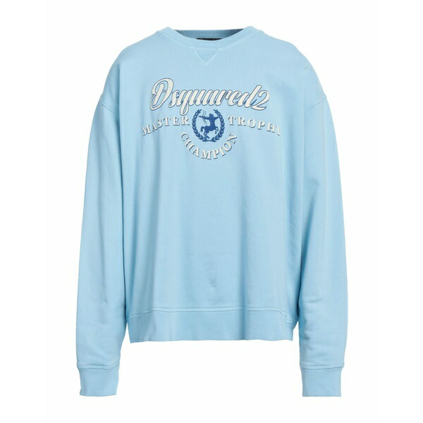 【送料無料】 ディースクエアード メンズ パーカー・スウェットシャツ アウター Sweatshirts Azure|asty