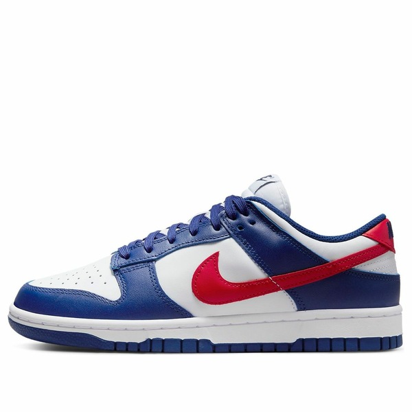 Nike ナイキ レディース スニーカー White/University Red/Deep Royal Blue 【(WMNS) Nike Dunk Low \u0027USA\u0027 DD1503-119】  大きさ US_5(22.0糎)