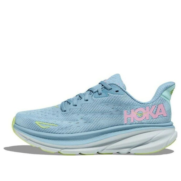 HOKA ONE ONE ホカオネオネ レディース スニーカー Blue/Green/Pink 【(WMNS) HOKA ONE ONE Clifton 9 \u0027Dusk Pink Twilight\u0027 1127896-DNK】  大いさ US_6(23.0珊) 靴-スニーカー-レディース靴