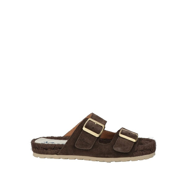 【送料無料】 マネブ レディース サンダル シューズ Espadrilles Brown