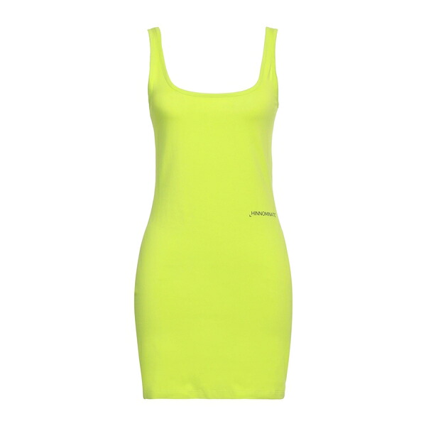 【送料無料】 ヒノミネイト レディース ワンピース トップス Mini dresses Green