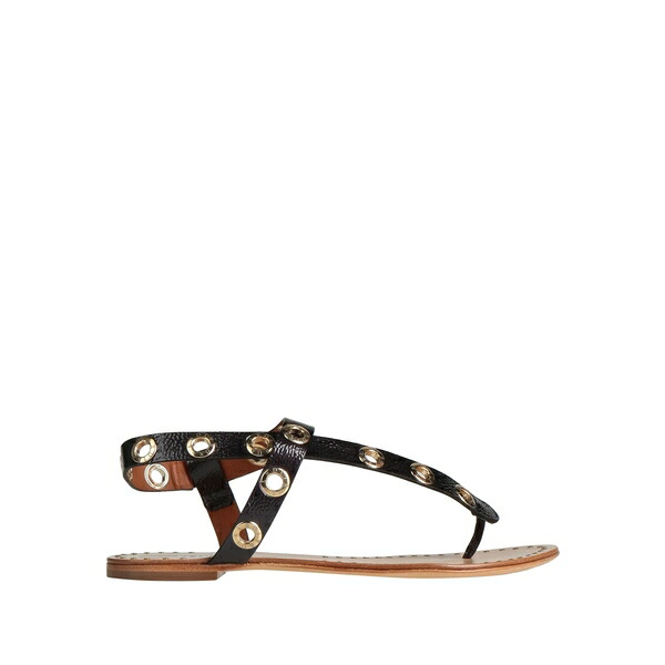 【送料無料】 トラサルディ レディース サンダル シューズ Thong sandals Black