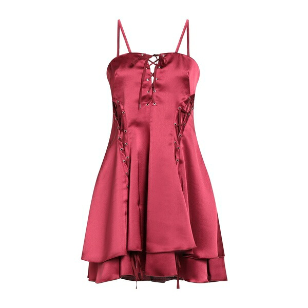 【送料無料】 アニエバイ レディース ワンピース トップス Mini dresses Red