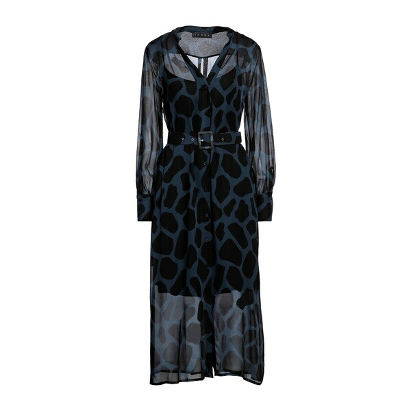 【送料無料】 カオス レディース ワンピース トップス Midi dresses Blue｜asty