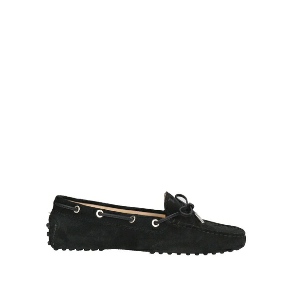 【送料無料】 トッズ レディース スリッポン・ローファー シューズ Loafers Black