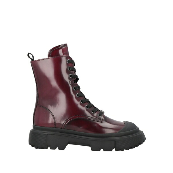 【送料無料】 ホーガン レディース ブーツ シューズ Ankle boots Red