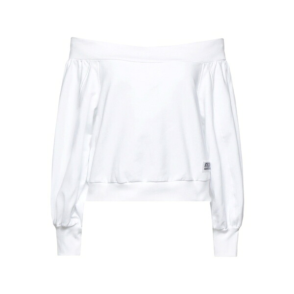 【貨物輸送無料】 アルベルタ フェレッティ レディース パーカー・スウェットシャツ アウター Sweatshirts White