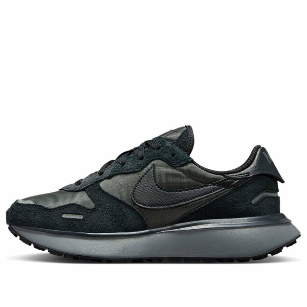 Nike ナイキ レディース スニーカー 【(WMNS) Nike Phoenix Waffle 'Dark Black' FJ1409-001】 サイズ US_8(25.0cm)｜asty