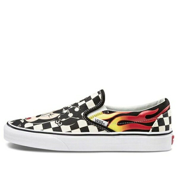 Vans バンズ レディース スニーカー 【(WMNS) Vans Disney x Slip-On 'Mickey & Minnie' VN0A38F7UJ4】 サイズ US_7(24.0cm)|asty