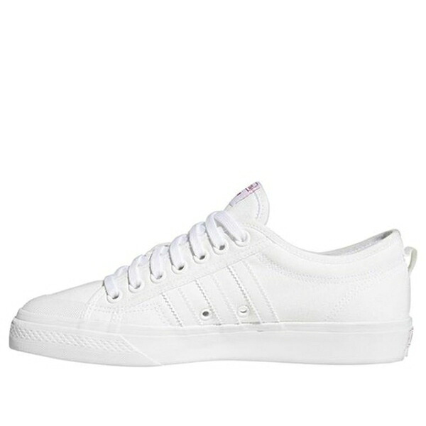 adidas アディダス レディース スニーカー 【(WMNS) adidas Nizza Trefoil 'White Red' FX8345】 サイズ US_9(26.0cm)|asty