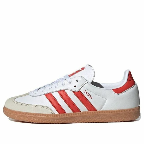 adidas アディダス レディース スニーカー 【(WMNS) adidas Samba OG 'White Solar Red Gum' IF6513】 サイズ US_W_11|asty