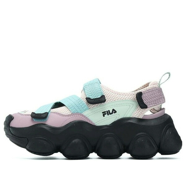FILA フィラ レディース スニーカー 【(WMNS) FILA Fragola Tracer shoes \'Black Pink Blue\' F12W321403FSD】 サイズ US_8.5(25.5cm)|asty