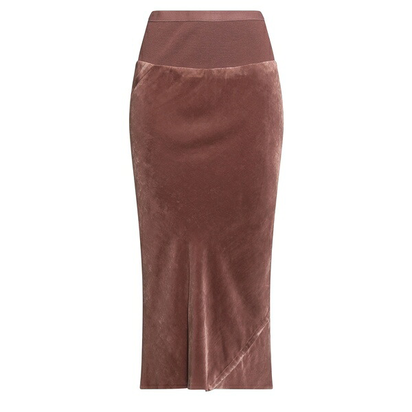 【送料無料】 リックオウエンス レディース スカート ボトムス Midi skirts Pink｜asty