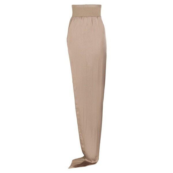 【貨物輸送無料】 リックオウエンス レディース スコート ボトムス Maxi skirts Brown レディースファッション-スカート