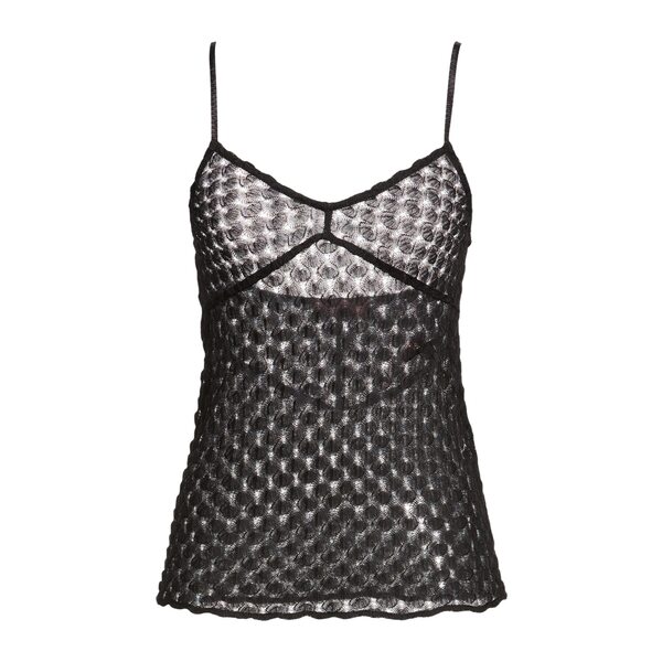 【送料無料】 ミッソーニ レディース Tシャツ トップス Tops Black|asty