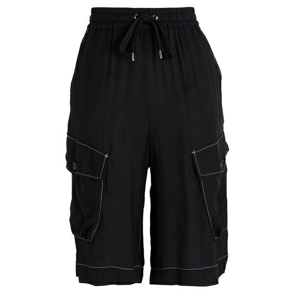 【貨物輸送無料】 ピンコ レディース 心地好いズボン下 ボトムス Shorts \u0026 Bermuda Shorts Black