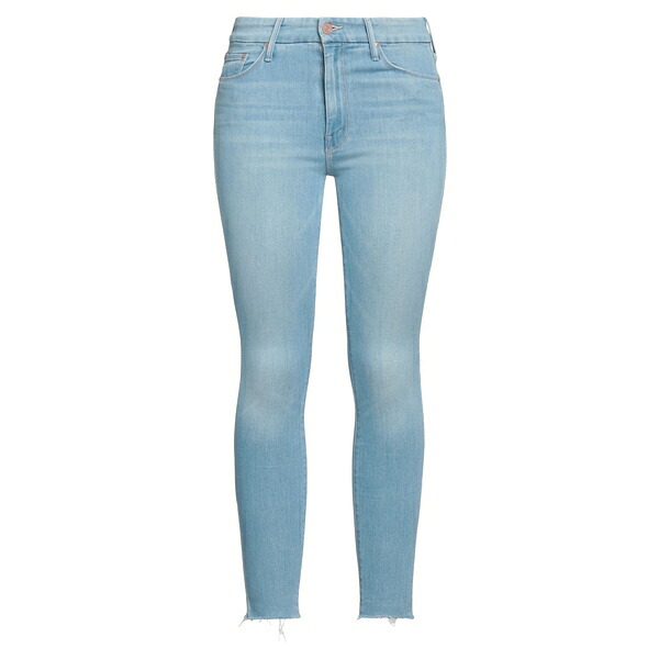 【送料無料】 マザー レディース デニムパンツ ボトムス Jeans Blue|asty