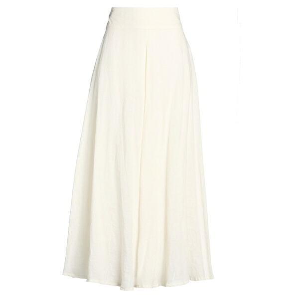 【送料無料】 １２０％リノ レディース スカート ボトムス Maxi skirts White｜asty
