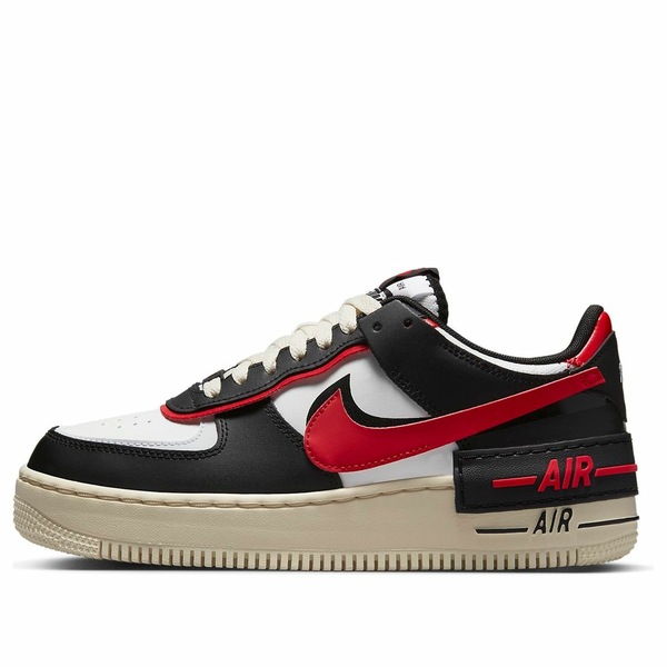 Nike ナイキ レディース スニーカー 【(WMNS) Nike Air Force 1 Shadow 'Black University Red' DR7883-102】 サイズ US_8(25.0cm)|asty