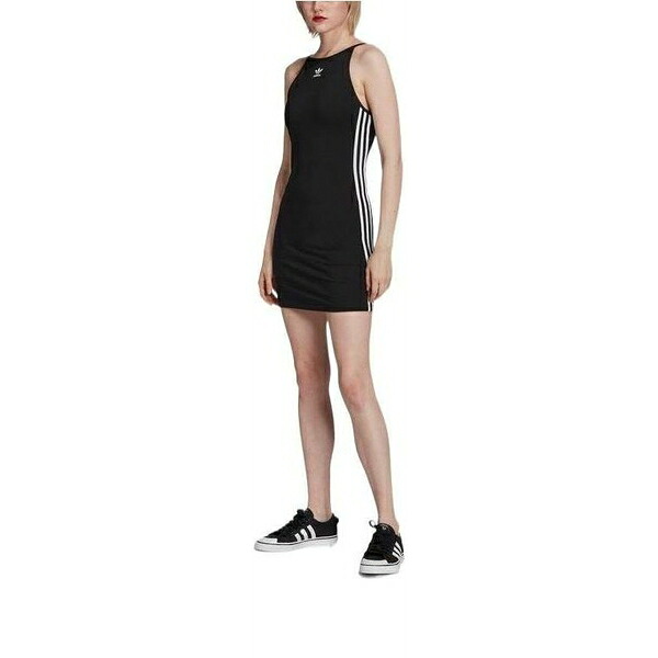 adidas アディダス レディース スニーカー  【(WMNS) adidas Adicolor Classics Sleeveless Dress \u0027Black\u0027 HC2039】  大きさ US_5(22.0糎)