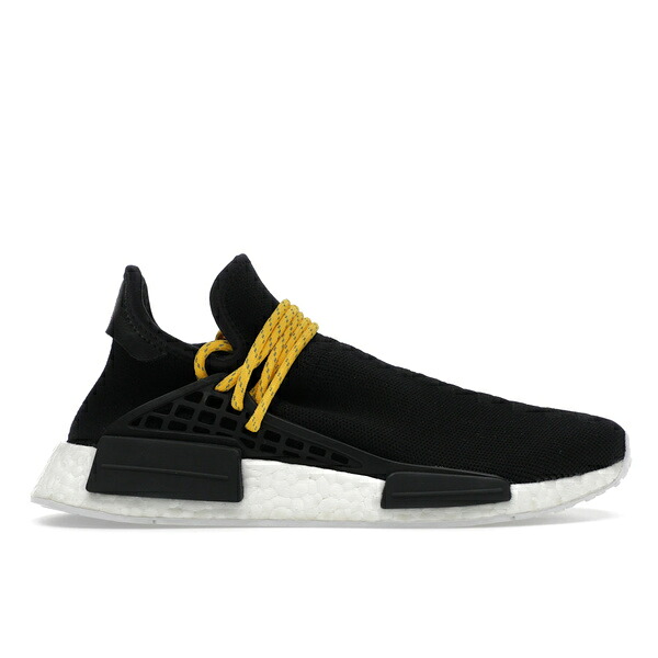 adidas アディダス メンズ スニーカー 【adidas NMD HU Pharrell Human Species Black】 サイズ US_8(26.0cm) Core Black/Core Black/Core Black|asty