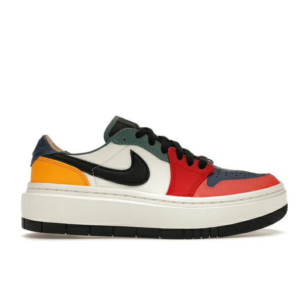 Jordan ジョーダン レディース スニーカー  【Jordan 1 Elevate Low SE Multi-Color (Women\u0027s)】  大いさ US_7.5(24.5糎) Sail/Black/Fire Red/Taxi/French Blue/Magic Ember レディース靴-靴