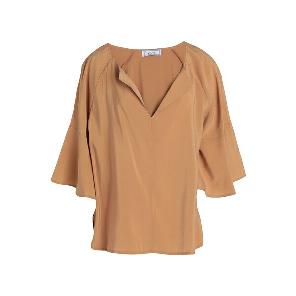 【送料無料】 ジジル レディース Tシャツ トップス Tops Beige