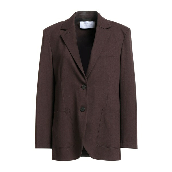 【送料無料】 ハリスワーフロンドン レディース ジャケット＆ブルゾン アウター Blazers Brown｜asty 42,120円