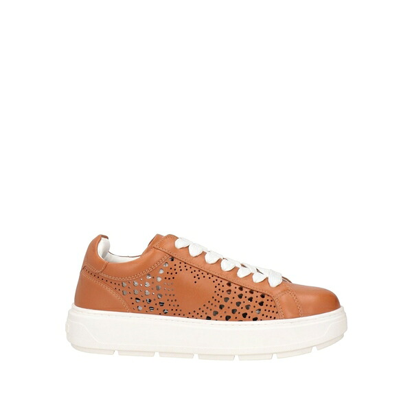 【送料無料】 モスキーノ レディース スニーカー シューズ Sneakers Brown